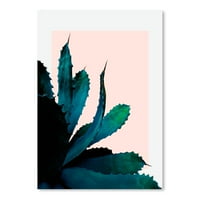 Americanflat Dusty Ružičasti kaktus od strane digitalnog Keke Art Art Print