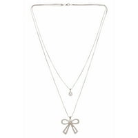 Efulgenz kubni cirkonijski ogrlica za vijku za žene za žene Djevojke pokloni nakita