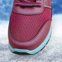 Dyfzdhu Ženske čizme Modne povremene pamučne cipele u jesenjim i zimskim sportovima cipele toplo i gusta