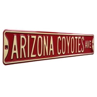 Arizona Coyyotes 6 '' 36 '' čelični ulični znak