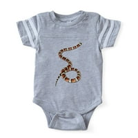 Cafepress - mleko zmija - slatka novorođenčad bebi fudbalski bodysuit