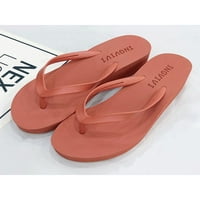 Ymiytan Fashion Flip Flops Wedge Heel Summer Sandale Platform platforme cipele Dame papuče