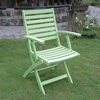 Pemberska redni set stolice na terasi u metvi zeleni