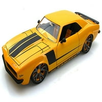 Chevy Camaro, Yellow W Crne pruge - Jada Toys Lopro - Diecast Model Model Toy Car