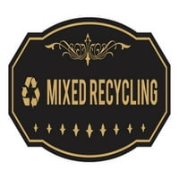Znakovi Bylita Victorian Mješanac Znak recikliranja - mali