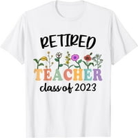 Vintage umirovljeni učiteljska klasa majice za penzionisanje