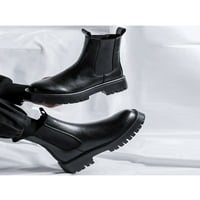 Muškarci Chelsea Boot elastični kratki čizmi Povucite čizme za gležnjeve Walk klizanje otporne na jahanje