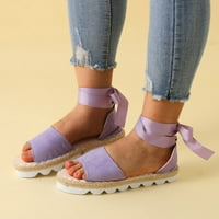 Akiihool platforme sandale žene Ženske stanovi Sandale Open Toe Papuče Flip Flops Cipele Summer Casual