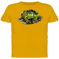 Žaba sa uljnom majicom muškarci -Image by shutterstock, muški medij