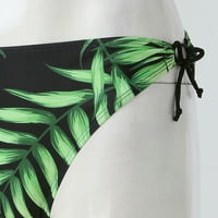 Swim kratke hlače Žene Seaxy Print bikini dno kravata Brazilsko odjeću kupaći kostim