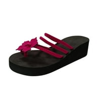 Papuče za ženske papuče za dame boemske klinove papuče kauzalne cipele za plažu Flip flops sandale zapato