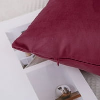 Moonrest od 2, baršunaste ukrasnog poklopca jastuka, ugodno mekano sa skrivenim patentnim zatvaračem