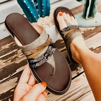 SHPWFBE Cipele za žene Ljetni modni retro retro papuče Flip flopssandalias para mujersandals Women