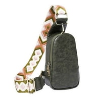 Umfun ženske torbe s komodama Sling torba Mali crossbody kožna kožna torbica za dam za damu Kupovina Travel Modni remen