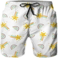Muške slatke zvijezde plivaju trunke Brze suho Swim kratke hlače modna ploča na plaži kratke hlače S-3XL