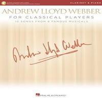 Hal Leonard Andrew Lloyd Webber za klasične igrače? Klarinet i klavir-knjiga + audio na mreži