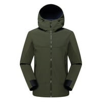Smihono ponude žene Čvrsta kišna jakna na otvorenom kapuljač s kapuljačom Vjetrootporna vrhunske trendi