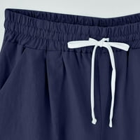 Cleance u iznosu od $ Charella ženske modne kratke hlače tiskane utečene džepove visokog struka Elastičnost