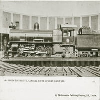 2-8 - roba lokomotiva Nema postera Ispis Institucije mehaničkih inženjera Mary Evans
