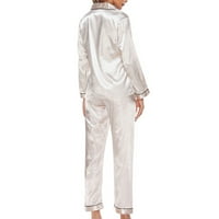 Funicet Womens Fashion Home Nosite pidžamu Žene Dvoetalne pantalone s dugim rukavima Padžama postavljena