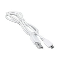 5ft bijeli mikro USB punjenje kabela za prijenosnu prenosnički kabl za napajanje za poriv Basics Cuatro