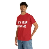 Nova godina Nova mi fitness ciljevi unise grafička majica, veličina S-5XL
