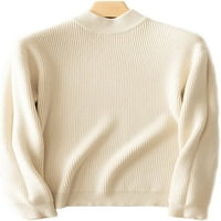 Maydeari muški džemper sa dugim rukavima, ležerne majice džemper