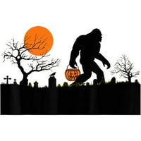 Bigfoot Halloween Kostim Juniori Bijeli grafički tee - Dizajn ljudi XL