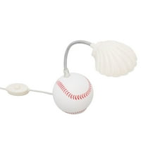 Baseball stolna svjetiljka, bejzbol stolna svjetiljka bijela lampica prijenosni niski napon bejzbol