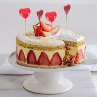 Crvene pjene tortu za otvaranje srca umetci za tortu, odabire dekor kolača za Dan zaljubljenih