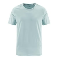 Majice za vježbanje za muškarce Soft T Majica za muškarce Ljeto Kratki rukav Brzi sušenje Majica Muška