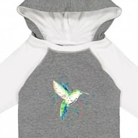 Inktastična hummingbird Boja Splatter poklon dječaka ili djevojaka za bebe dugih rukava