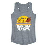 Lav kralj - Hakuna Matata - Sunshine - Ženski trkački rezervoar