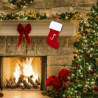 yubnlvae visi čarape za bagere za ukrašavanje kratkih haljina abeceda scena božićne poklon privjesak božićna torba božićni karakter Božićni ukras za ukrašavanje doma ukras