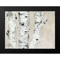 Cusson, Marie Elaine Black Moderni uokvireni muzej umjetnički print pod nazivom - Birch drvo izbliza