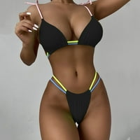 Ženski kupaći kostim bikini Ispis set kupaći kostim šivene boje grudnjaka kupaći kostimi za plažu kupaći