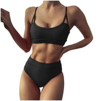 Ženski bandeau odjeću za plažu za kupaćem kostimu Brazilski push-up kupaći kostimi Bikini kupaći kostimi