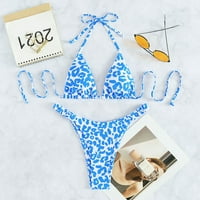 Ženske odjeće za cipele sa kupaćem kupaćim kostima Visoko struk Beach Bikini