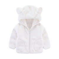 Durtebeua zimski debeli toplim kaputima s kapuljačom s kapuljačom Topla odjeća zimski kaputi za djecu