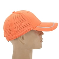 Prozračan šešir, lagani puni pamuk udoban za sunčanje bejzbol za vanjsku ružičastu, bijelu, narančaste, crnu