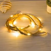 Božićni dan Light String Pamuk konop ukrasni svijetla Svjetla za trpezariju