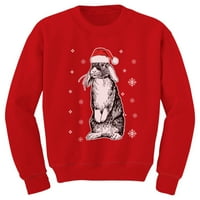 TStars Boys Unise ružni božićni džemper Bunny Rabbit Santa Hat Slatka Kids Božićni poklon smiješne humore