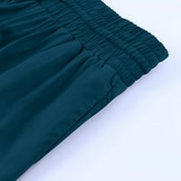 JPLZI modne hlače za žene Ležerne prilike gradijentskih Dno Duksevi džepovi Visoki struk Sportska teretana