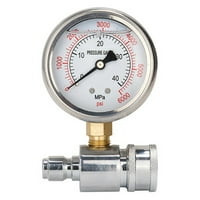 Pumpa za pranje pod pritiskom PSI mjerač tlaka Mjerač i utikač