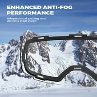 Skijaške naočale, v Polarizirani magnetni objektiv protiv magle za muškarce za muškarce