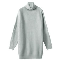 Gubotare ženski džemper Ženska kornjača prevelici za prevelike džempere Pulover za majicu TOP Fall Outfits