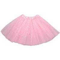 SHPWFBE dječje djevojke odjeću Todler Tulle Star Sequins Princess Tutu suknje odijelo Dječje poklone