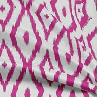 Onuone Rayon Fuschia ružičasta tkanina Ikat šivaće tkanine uz dvorište tiskano diiy odjeća šiva široko