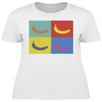 Banana pop umjetnička grafička majica žene -Image by shutterstock, ženska 3x-velika
