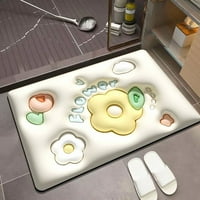 3D vizualna met za kupatilo u kupaonici Neklizajući tepih Brzo sušenje Mekano diatom blato